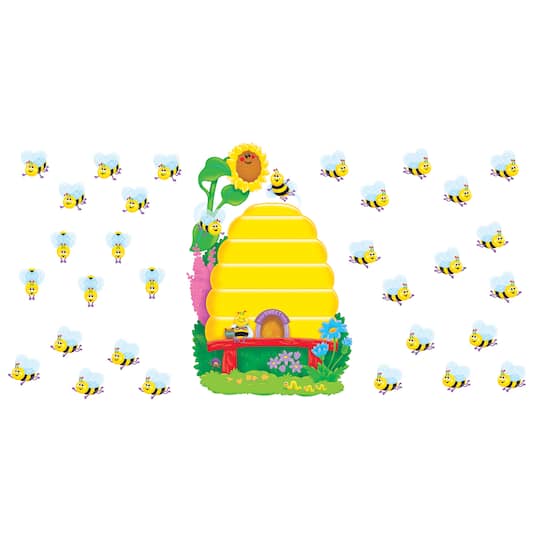 Trend Enterprises Busy Bees Job Chart Plus Bulletin Board Set